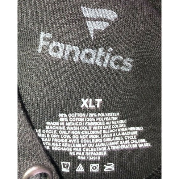 Fanatics Men's Nebraska Cornhusker Sweatshirt/Hoodie  Size XLT Black - Picture 4 of 4